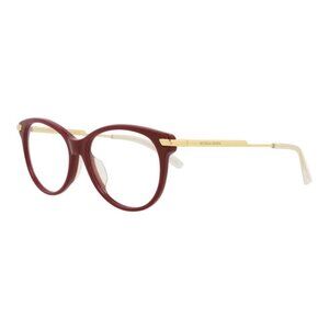 Bottega Veneta Womens Round/Oval Burgundy Gold Transparent Fashion Designer